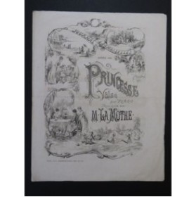 LA MOTHE Georges Princesse Piano 1880