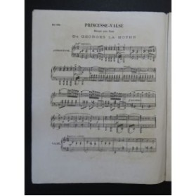LA MOTHE Georges Princesse Piano 1880
