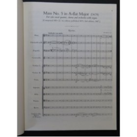 SCHUBERT Franz Masses Nos 5 and 6 Chant Orchestre 1995