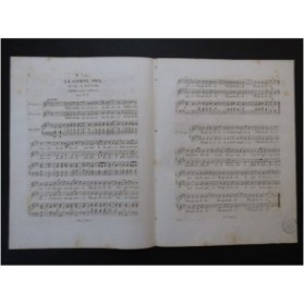ROSSINI G. Le Comte Ory No 7 Prière Chant Piano ca1830