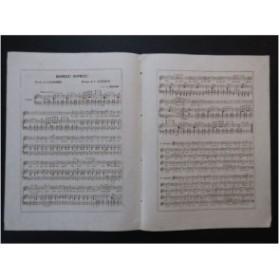 CLAPISSON Louis Ouvrez ! Ouvrez ! Nanteuil Chant Piano ca1840