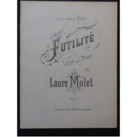 MOLET Laure Futilité Piano