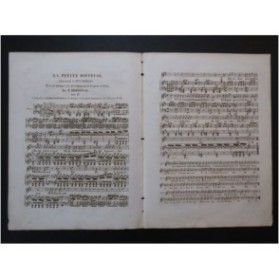 BERTON F. Fils La petite boiteuse Chant Piano ca1840