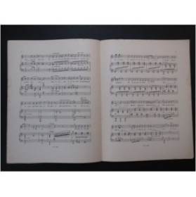 CHAMINADE Cécile Mandoline Chant Piano 1895