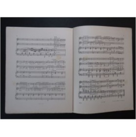DENZA L. Adieu Chant Piano 1894