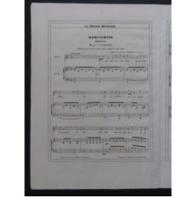 GÉRALDY J. Marguerite Chant Piano XIXe siècle