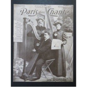 Paris qui Chante No 222 Les Raynal Chant Piano 1907