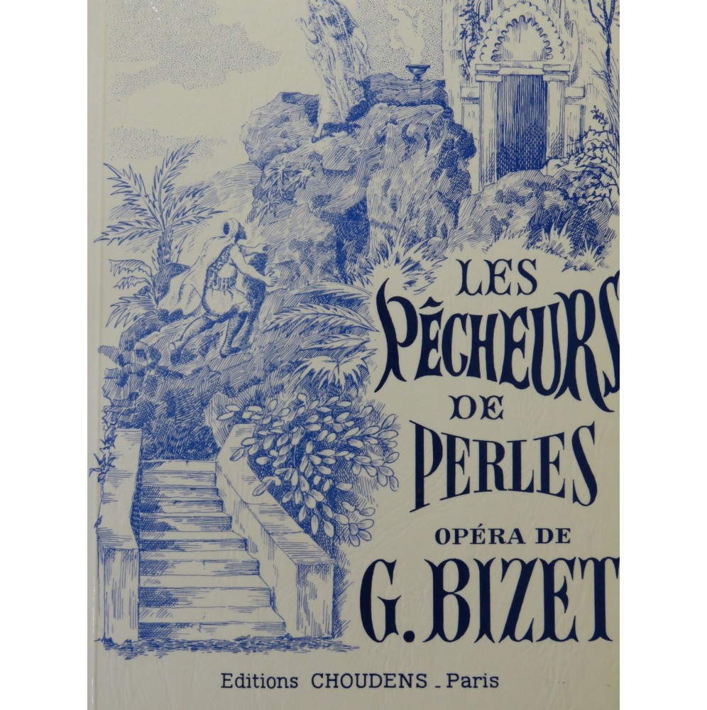 BIZET Georges Les Pecheurs de Perles Opera Chant Piano 1975