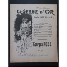 ROSE Georges La Gerbe d'or Piano