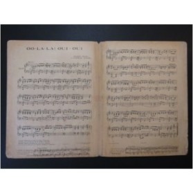 RUBY Harry et JESSEL George OO-LA-LA OUI OUI Piano 1919