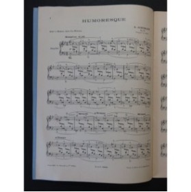 SCHUMANN Robert Humoresque Piano 1968