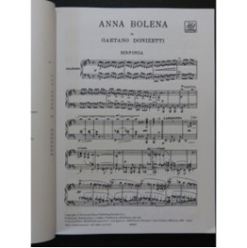 DONIZETTI Gaetano Anna Bolena Opéra Chant Piano 2008