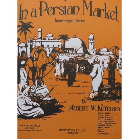 KETÈLBEY Albert In a persian market Piano