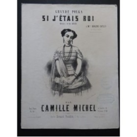 MICHEL Camille Si j'étais roi Piano XIXe siècle
