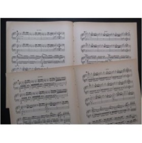 MASSENET Jules Don César de Bazan Entracte 2 Pianos 8 mains ca1885