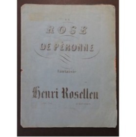 ROSELLEN Henri Fantaisie Brillante Piano ca1840