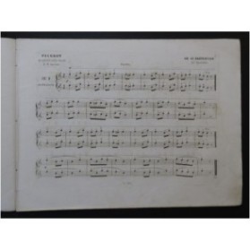 LE CARPENTIER Adolphe Les Soirées Parisiennes No 5 Pierrot Piano 4 mains ca1845