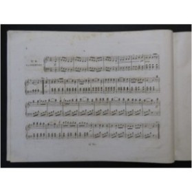 REDLER G. La petite fete Americaine Piano ca1840