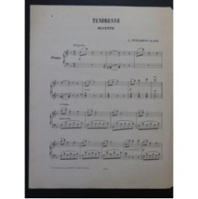 STREABBOG Louis Tendresse Piano ca1880