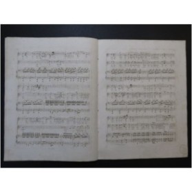 ROSSINI G. La Serenata Chant Piano ca1830