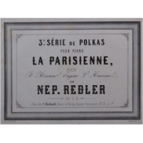 REDLER Nep. La Parisienne Piano ca1860