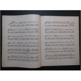 LAMOTHE Georges La Bataille de Fleurs Souvenir de Nice Piano ca1894