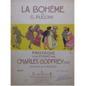 GODFREY Charles La Bohême G. Puccini Piano 1904