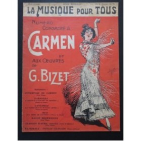 La Musique pour tous Carmen Georges Bizet Piano et Chant Piano