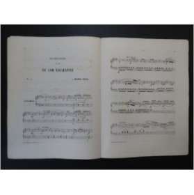 HERZ Henri Le Cor Enchanté Piano ca1870