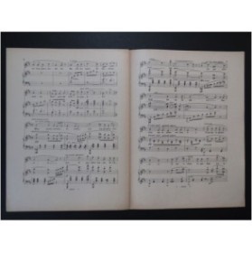PUCCINI Giacomo La Bohème Solo de Mimi Chant Piano 1900