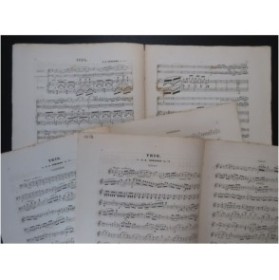 OSBORNE G. A. Trio op 52 Piano Violon Violoncelle ca1846