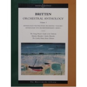 BRITTEN Benjamin Orchestral Anthology Volume 1 Orchestre 1997