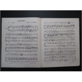 MUTEL Alfred Jean Noël Nanteuil Chant Piano ca1860