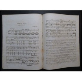 PUGET Loïsa Fleur des Champs Chant Piano ca1840