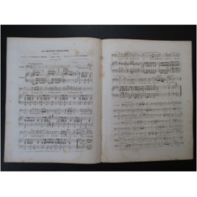 D'ADHÉMAR Ab. La Chanson Espagnole Chant Piano ca1840
