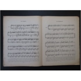 Les Lanciers Quadrille Anglais Danse Piano 1914