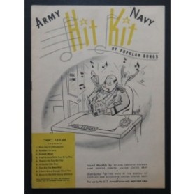 Army Navy Hit Kit of Popular Songs Chant Piano 1946