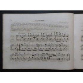 LONGUEVILLE Alphonse Carnaval Romain Piano ca1850