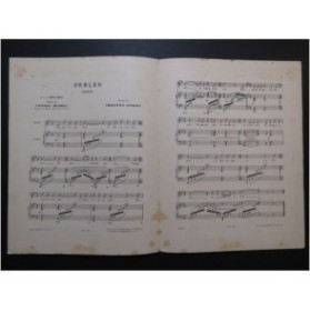 SINDING Christian Perles Chant Piano ca1896