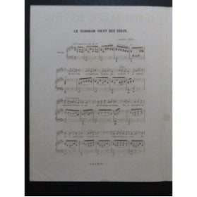 BÉRAT Frédéric Le Bonheur vient des cieux Chant Piano 1849