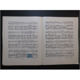 SACHS Léo Lenznacht Chant Piano 1907