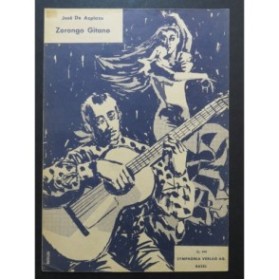 DE AZPIAZU José Zorongo Gitano Guitare 1956