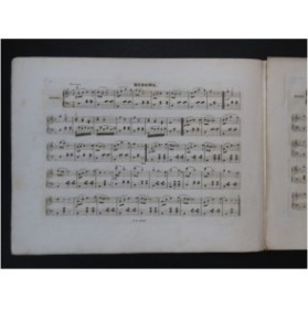 LABITSKI LANNER LAZARD STRAUSS WALLERSTEIN Les Brillantes Piano ca1850