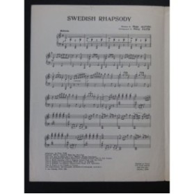 ALFVÉN Hugo Swedish Rhapsody Piano 1953