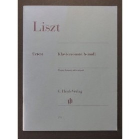 LISZT Franz Sonate Piano 2001