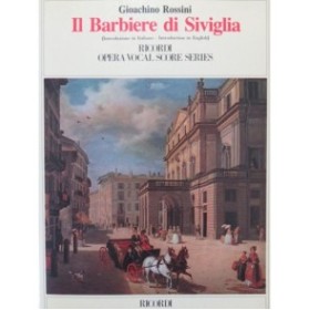 ROSSINI Gioachino Il Barbiere di Siviglia Opéra Chant Piano 1999
