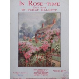 ELLIOTT Percy In Rose-Time Piano 1928