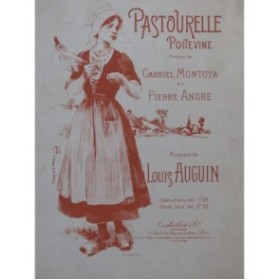 AUGUIN Louis Pastourelle Chant Piano 1896