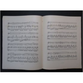 MORPAIN J. Rondel Chant Piano 1902