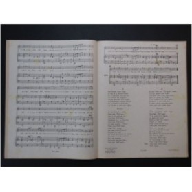 LEDRU Jack Mam'zelle Trott'menu Chant Piano 1951